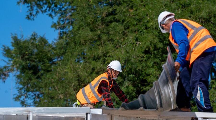 Professional metal roof installation in Weed, NM